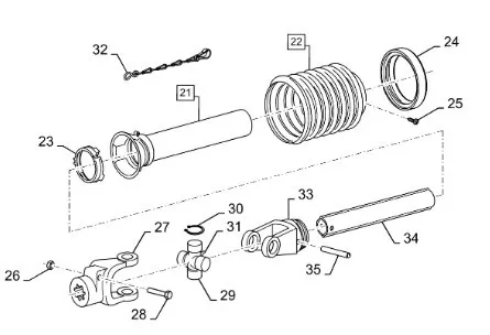 89833869 - карданный вал